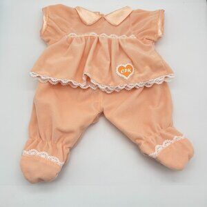 Cabbage Patch Kids Babies TOO CUTE Fashion Doll Peach Outfit From 2005 – GREAT!